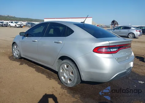 2013 Dodge Dart Aero из США, поврежденный, VIN 1C3CDFAH2DD319332